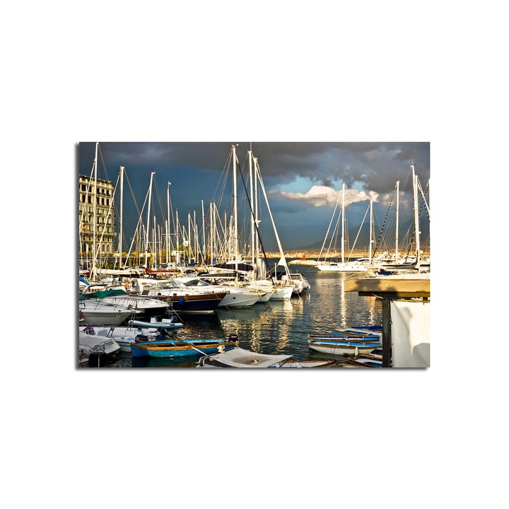 Dekoratív festmény, Wallity, 45x70cm, 100% velúr, 3cm fa keret