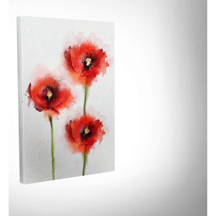 Dekoratív festmény vászonra, Wallity, 30x40cm, fa keretben