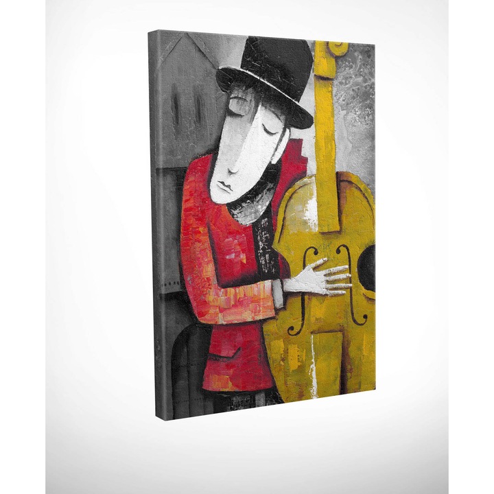 Dekoratív festmény vászonra, Wallity, 30x40cm, fa keretben