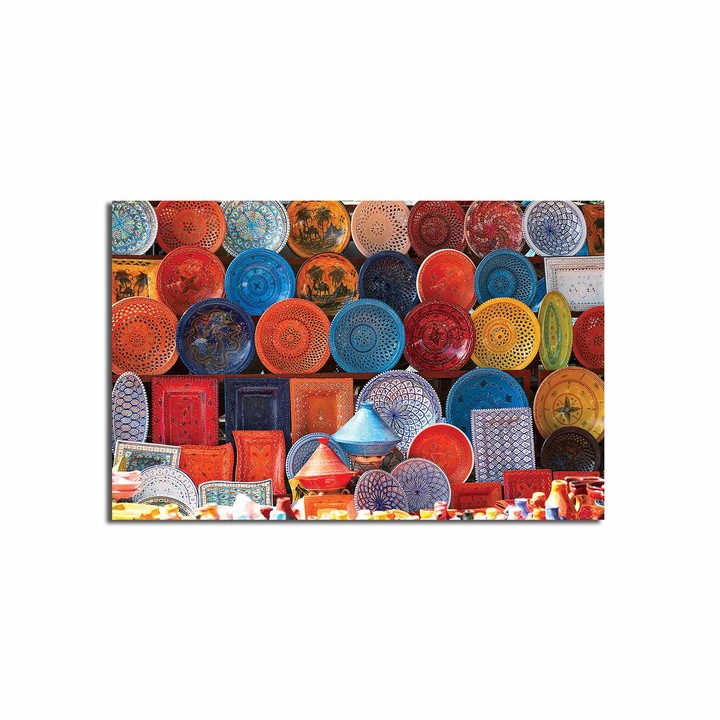 Dekoratív festmény, Wallity, 45x70cm, 100% velúr, fa keretben