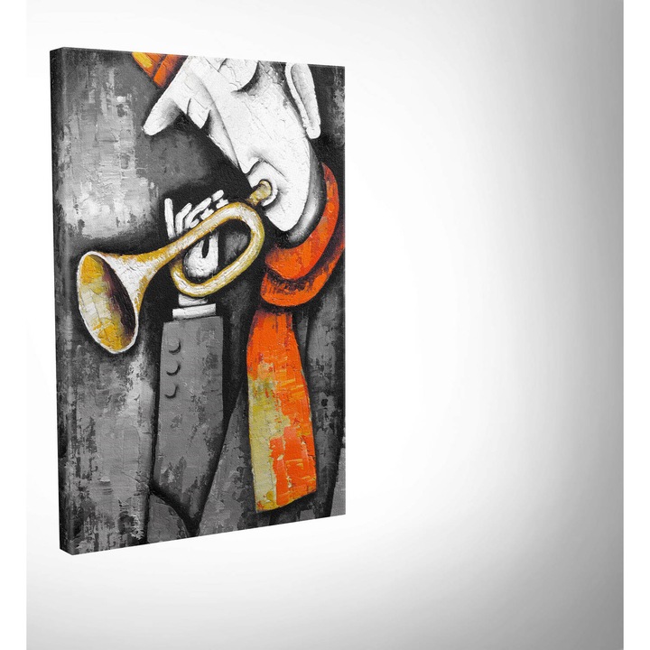 Dekoratív festmény vászonra, Wallity, 30x40cm, fa keretben