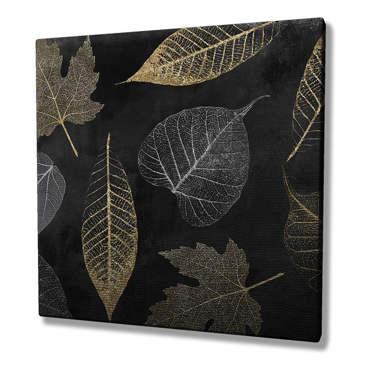 Dekoratív festmény vászonra, Wallity, kc138 modell, 45x45cm, fa keretben