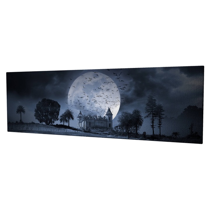 Dekoratív festmény vászonra, Wallity, 30x80cm, fa keretben