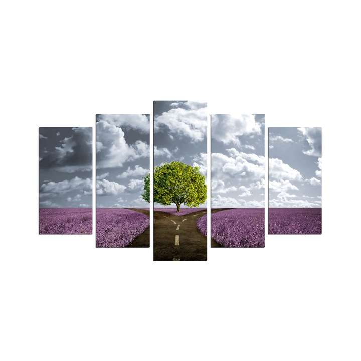 5 darabos dekorációs festőkészlet, Wallity, 110x60cm, MDF 3mm