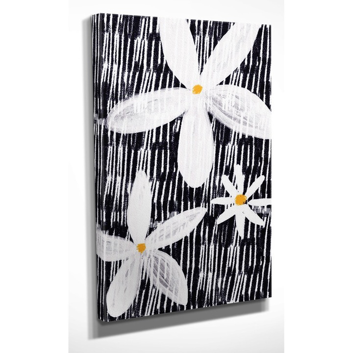 Dekoratív festmény vászonra, Wallity, 30x40cm, fa keretben