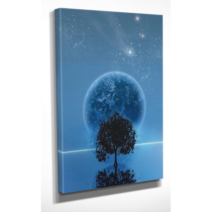 Dekoratív festmény vászonra, Wallity, 30x40cm, fa keretben