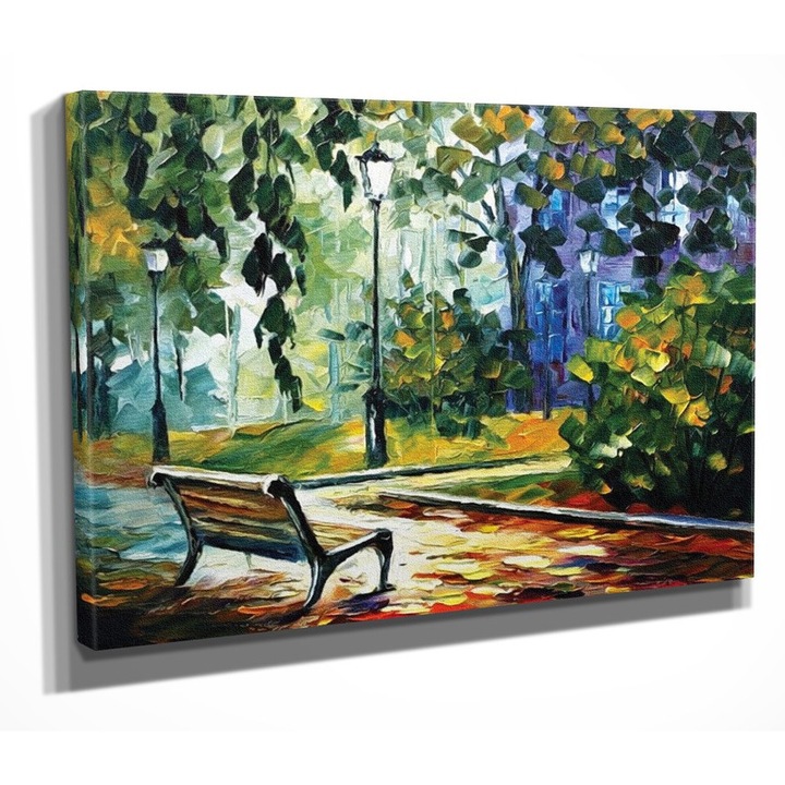 Dekoratív festmény vászonra, Wallity, 30x40cm, fa keretben