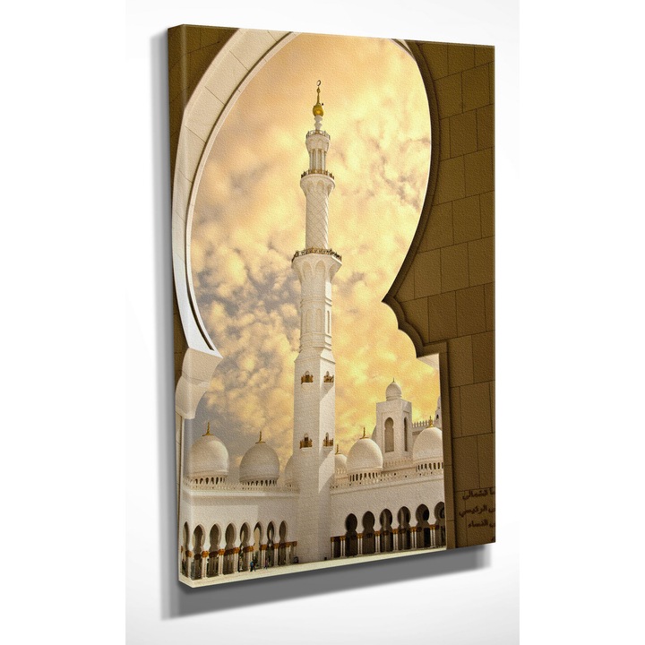 Dekoratív festmény vászonra, Wallity, 30x40cm, fa keretben