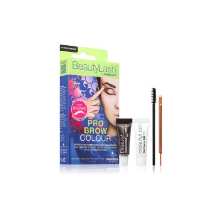 Refectocil Pro Brow Colour - Szemöldökfesték Feketebarna 1 db
