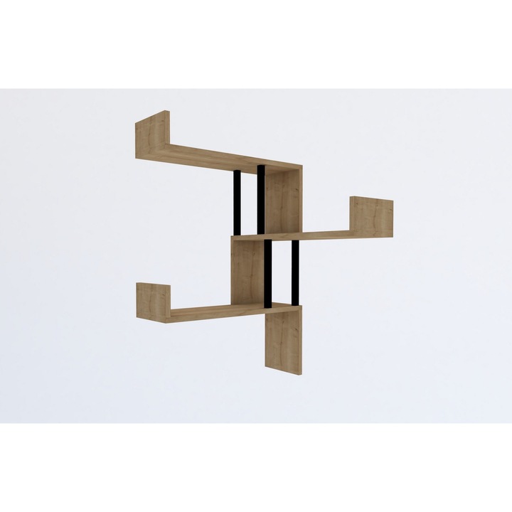 Fali polc, Woody Fashion, 105x60x20cm
