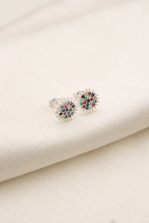 Cercei, argint 925, Heliophilia, 9 mm, 1,2 g