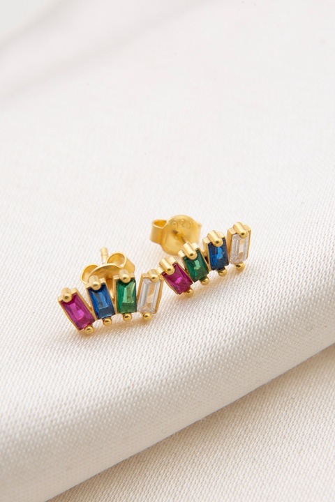 Cercei, argint 925, Heliophilia, 5,8x9,7mm, antialergici, 1,4g