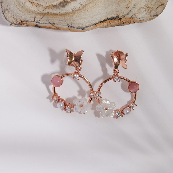 Cercei, Heliophilia, argint 925, 3,5g