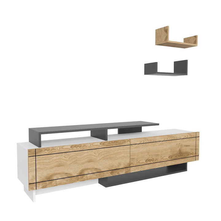 Comoda TV, Woody Fashion, 180x54x36,8cm