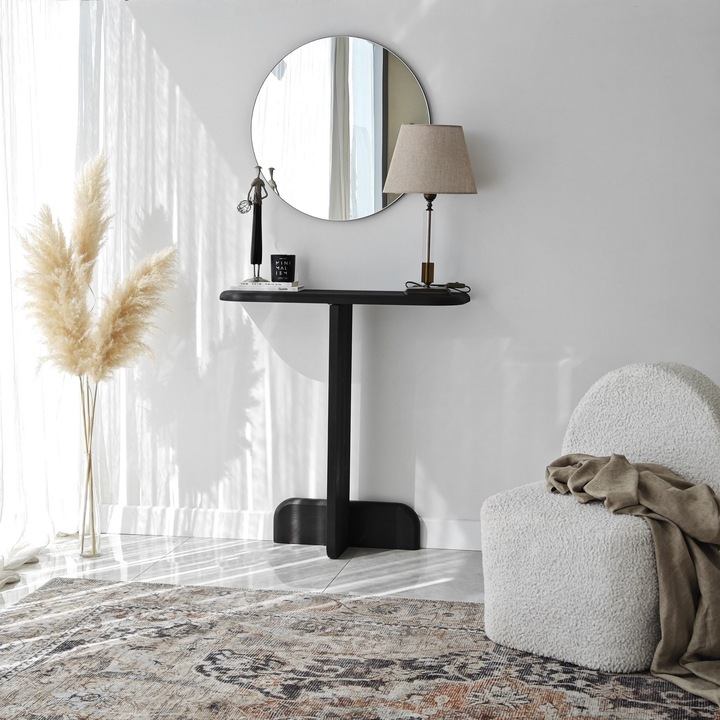 Comoda, Woody Fashion, 80x85x25cm, 100% lemn masiv