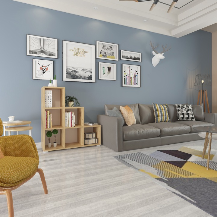 Dulap multifunctional, Woody Fashion, 90x96,6x29,6cm, 100% melamina, 18mm