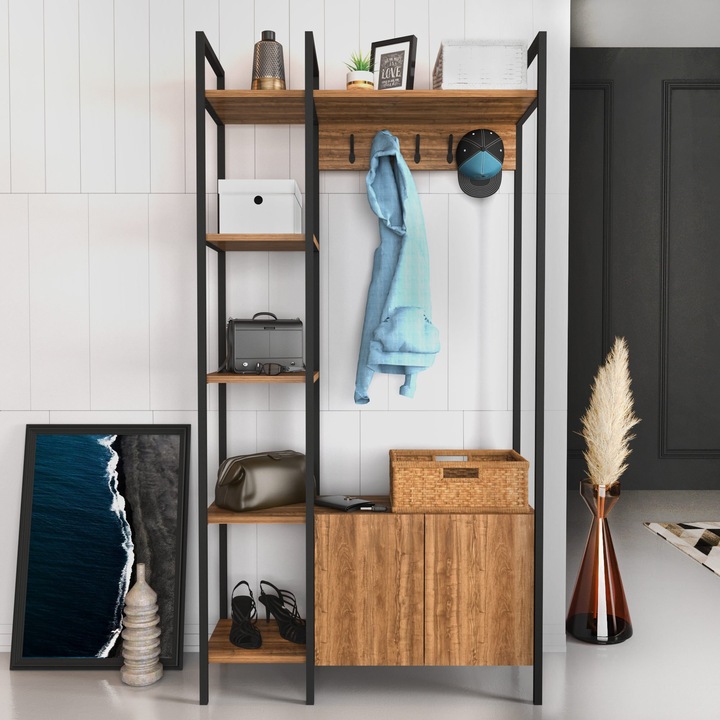 Поставки за напитки, Woody Fashion, 90x35x175см, 100% меламин, 18мм, комплект от 1 брой