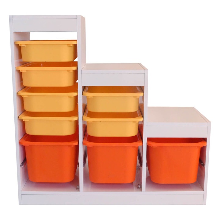 Dulap multifunctional, Woody Fashion, 45x42,5x32cm, set 4 piese