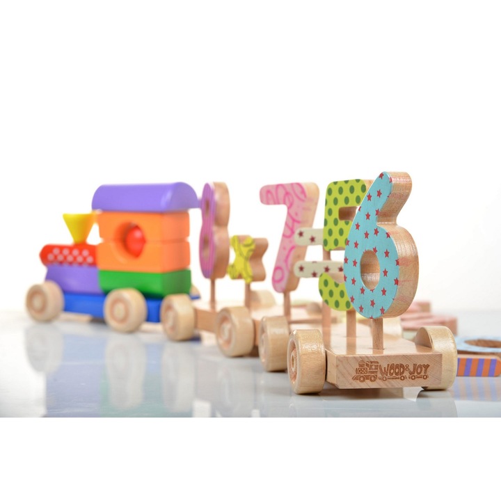Set de constructie, Woody Fashion, 55x13x6cm, 1 kg
