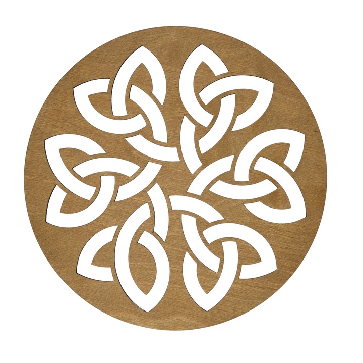 Set de suporturi de masa din lemn, Hermia Concept, 36x36cm, 6 piese