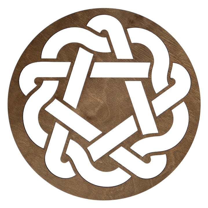 Set de suporturi pentru masa, Hermia Concept, 36x36cm, 6 piese, din lemn 100% handmade