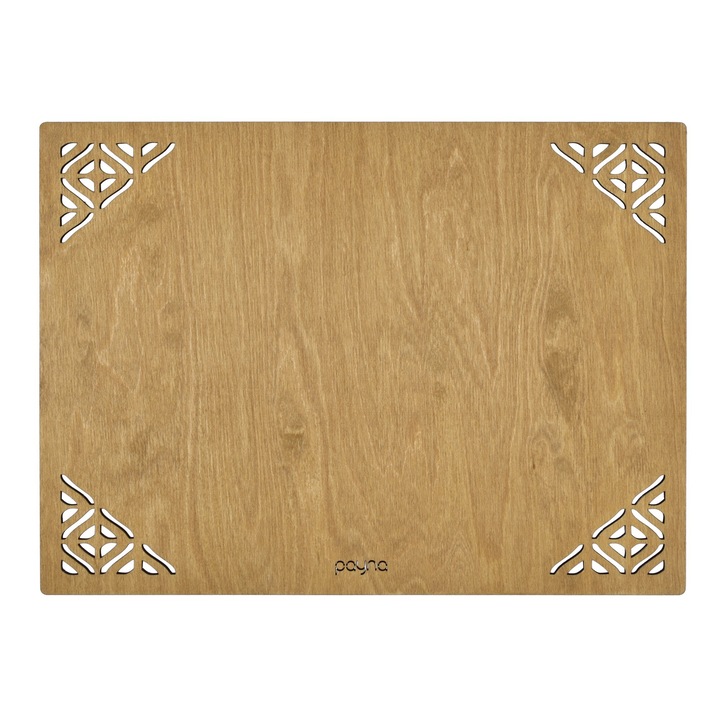 Set de suporturi de masa din lemn, Hermia Concept, 33x45cm, 4 piese