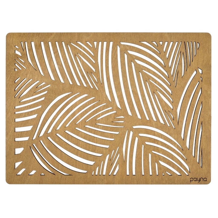 Set de suporturi de masa din lemn, Hermia Concept, 33x45cm, 4 piese