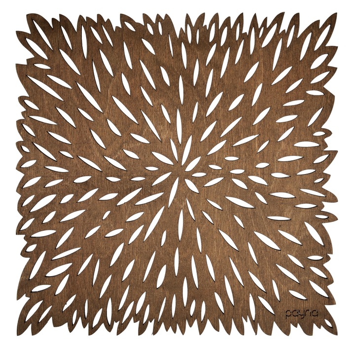 Set de suporturi pentru masa din lemn (6 bucati), Hermia Concept, 36x36cm