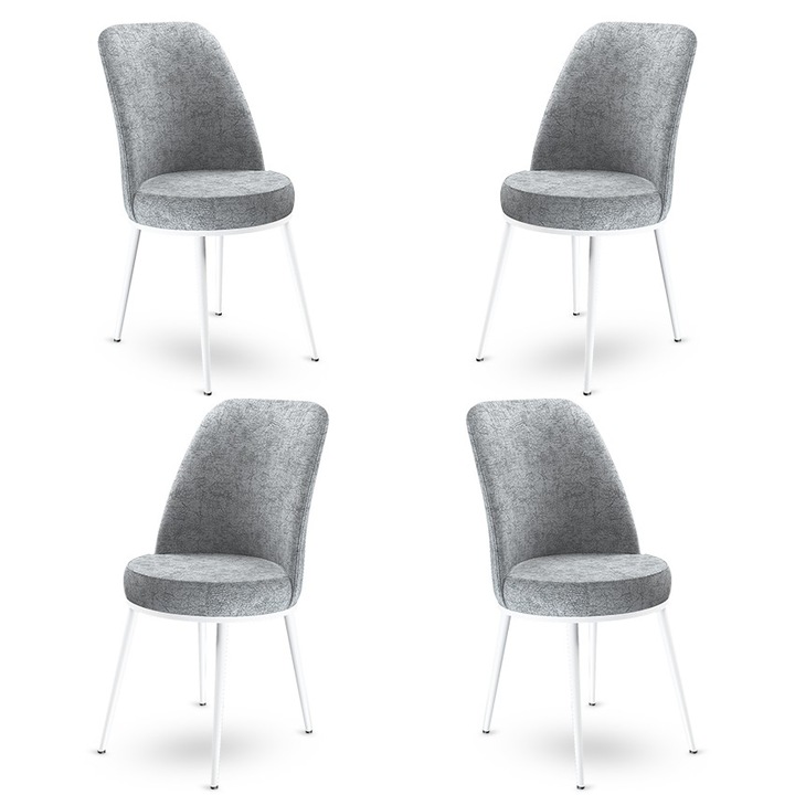 Set scaune Woody Fashion 0737 metal babyface 45x89x42cm