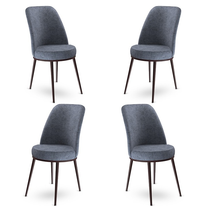 Set scaune Woody Fashion 0732 metal babyface 45x89x42cm