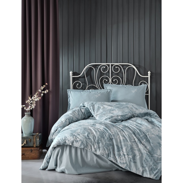 SZÍNES PAMUT ágyneműhuzat, egyszemélyes ranforce paplanhuzat-garnitúra, 100% pamut, 140x200cm, 1 párnahuzat 60x60cm, többszínű