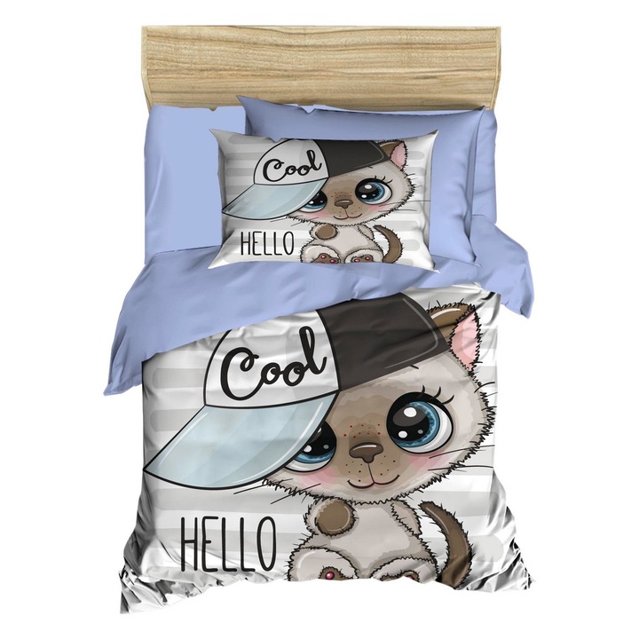 Set lenjerie patut Colour Cotton PH172 multicolor 100x150x120x150x35x55cm