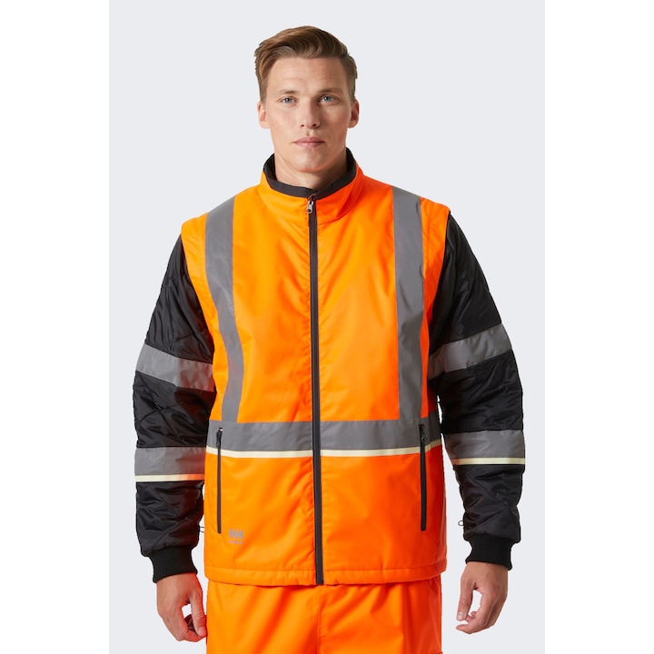 Jacheta protectia muncii, Helly Hansen, UCME HI VIS, portocalie, XL