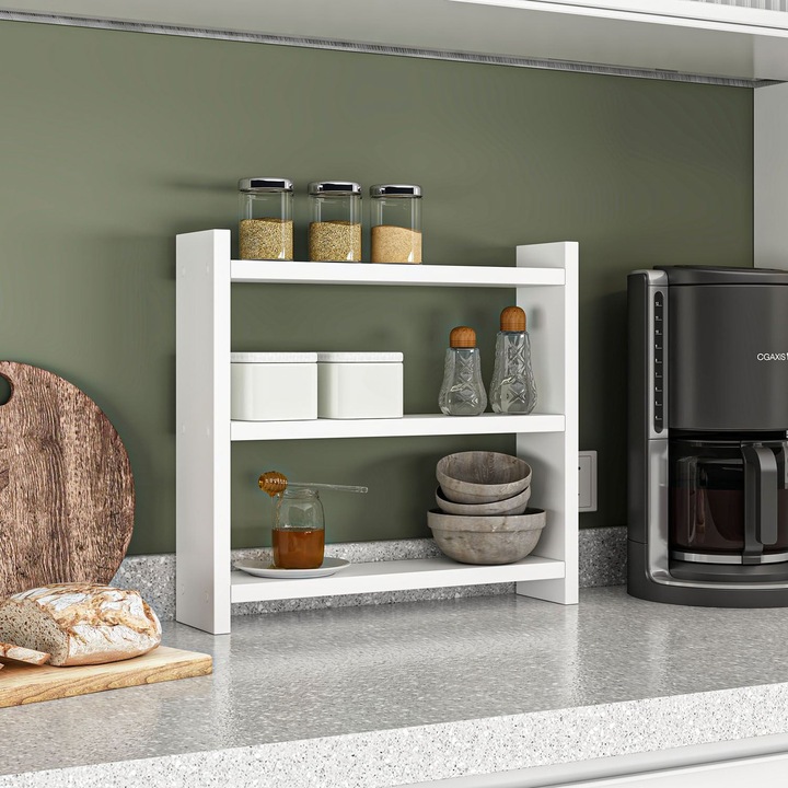 Raft de bucatarie, Woody Fashion, 44x40x10cm, 100% melamina, 1 bucata