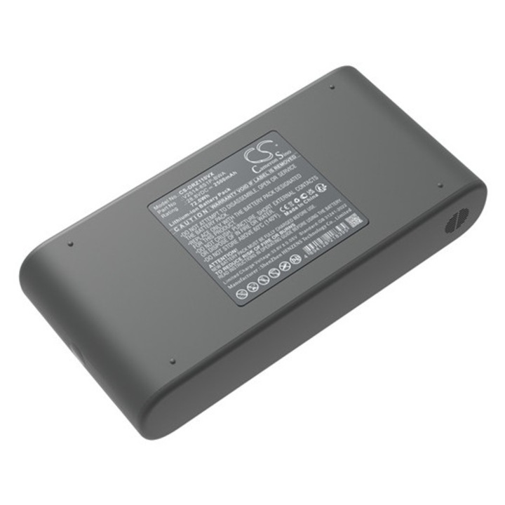 Cameron sino li-ion akkumulátor, 28.8v / 2500mAh, dreame v2514-8s1p-bwa kompatibilis fekete, gyártói csomagolás