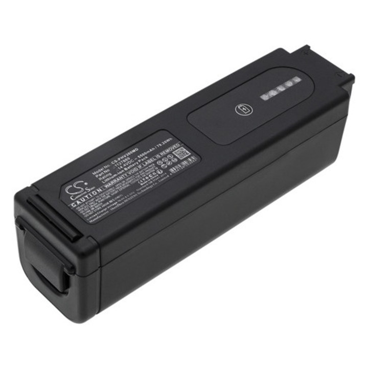 Cameron sino li-ion akkumulátor, 14.4v / 5500mAh, philips 1127889 kompatibilis fekete, gyártói csomagolás