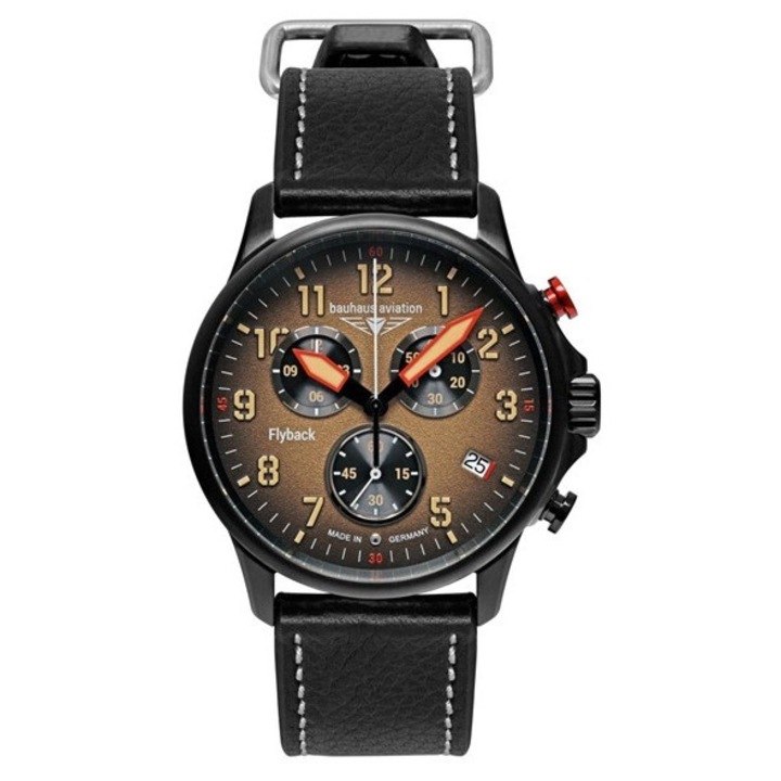 Ceas barbatesc Carhartt Bauhaus Aviation, 42 mm