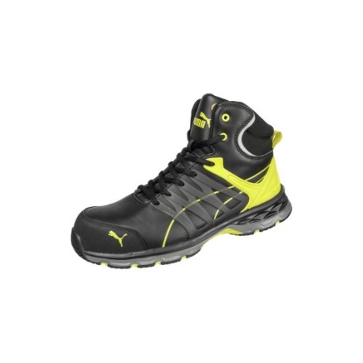 Мъжки боти, VELOCITY 2.0 YELLOW MID S12, Malfini Черно 39