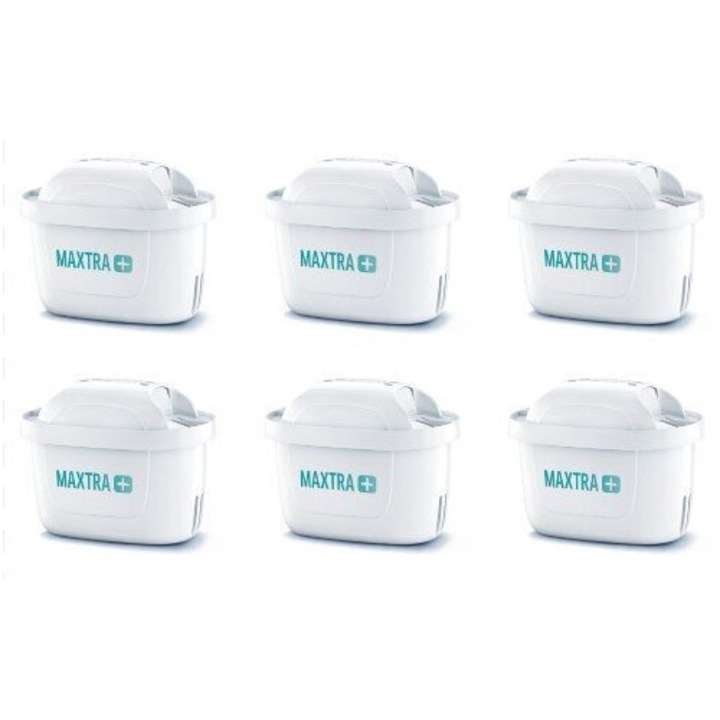 6 darabos Brita Maxtra + Pure Performance szűrőbetét készlet, eltávolítja a szennyeződéseket, műanyagot, lágy és közepesen kemény vízhez