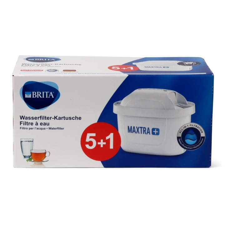 Комплект 6 броя филтри Brita Maxtra +