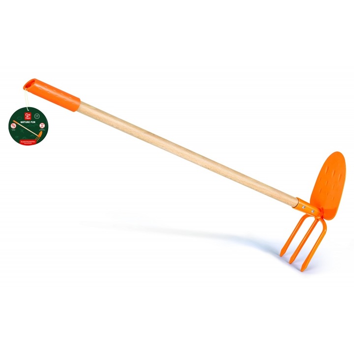 Sapa cu doua capete pentru copii, Hape, 19,8 x 6,8 x 50,4 cm