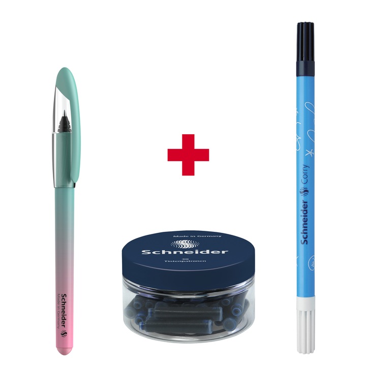 Roller Schneider Voyage , Vernil + Patron stilou 30/borcan + Pic Corry