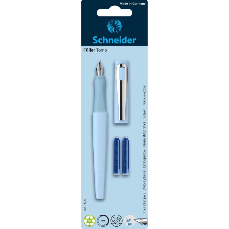 Stilou Schneider Tomo + 2 rezerve/blister, Bleo
