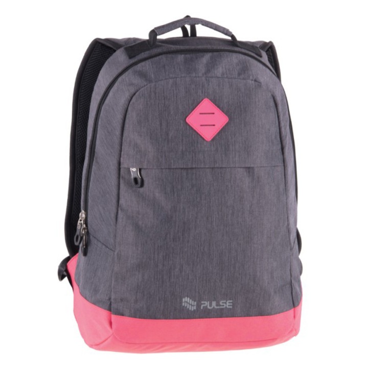 Pulse 122251 Bicolor hátizsák, Dark Gray Pink