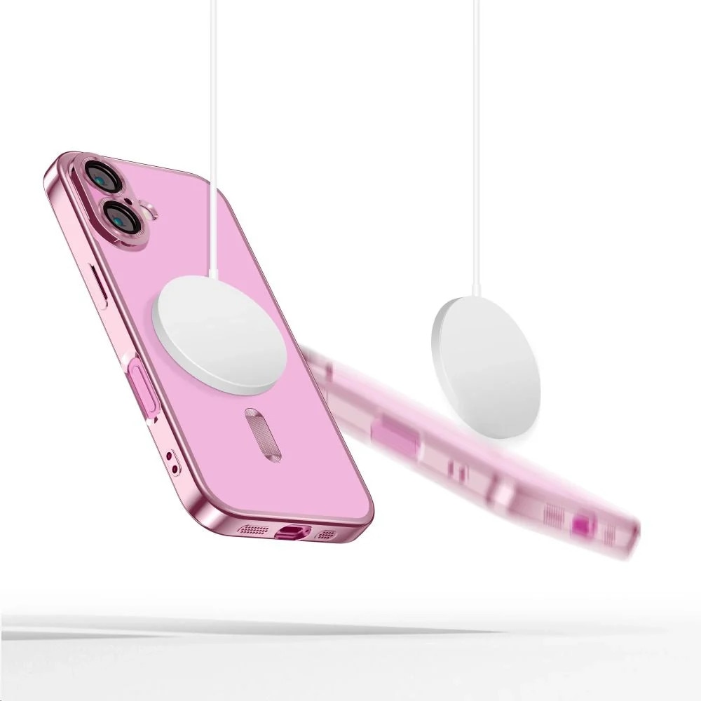 Husa telefon Tech-Protect Magflex pentru iPhone 16, MagSafe, roz