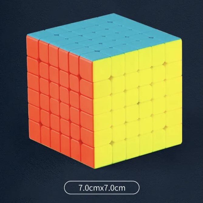 7 emeletes, 7x7 Rubik kocka logikai játék profiknak, Diansheng