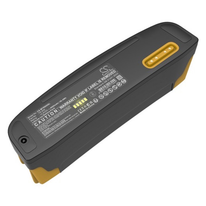 Cameron sino li-ion akkumulátor, 12.6v / 4000mAh, 3m tr-830 kompatibilis fekete, gyártói csomagolás