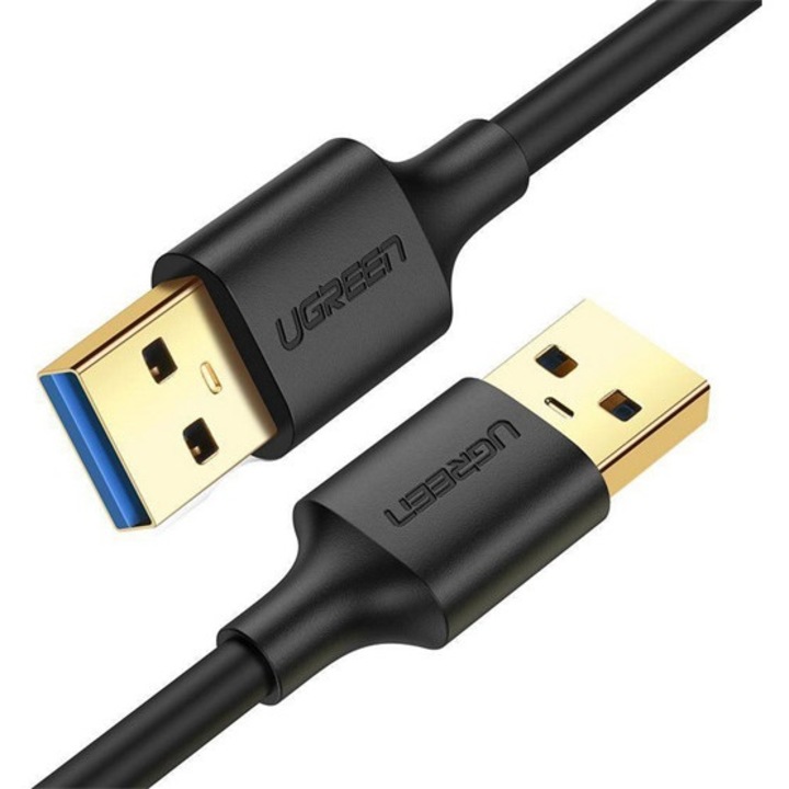 Ugreen us128 adatkábel, usb - usb, 200cm, fekete