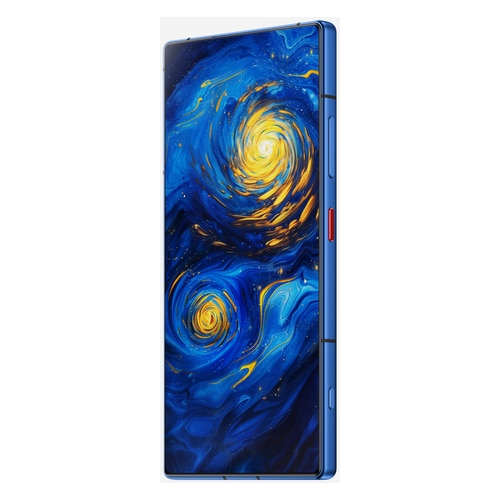 Telefon Mobil ZTE nubia Z70 Ultra, 5G, Dual SIM, Procesor Snapdragon 8 Elite Octa-Core, Ecran AMOLED 6.85", 16GB RAM, 512GB Flash, Camera Tripla, Wi-Fi, Android, Albastru-Starry Night