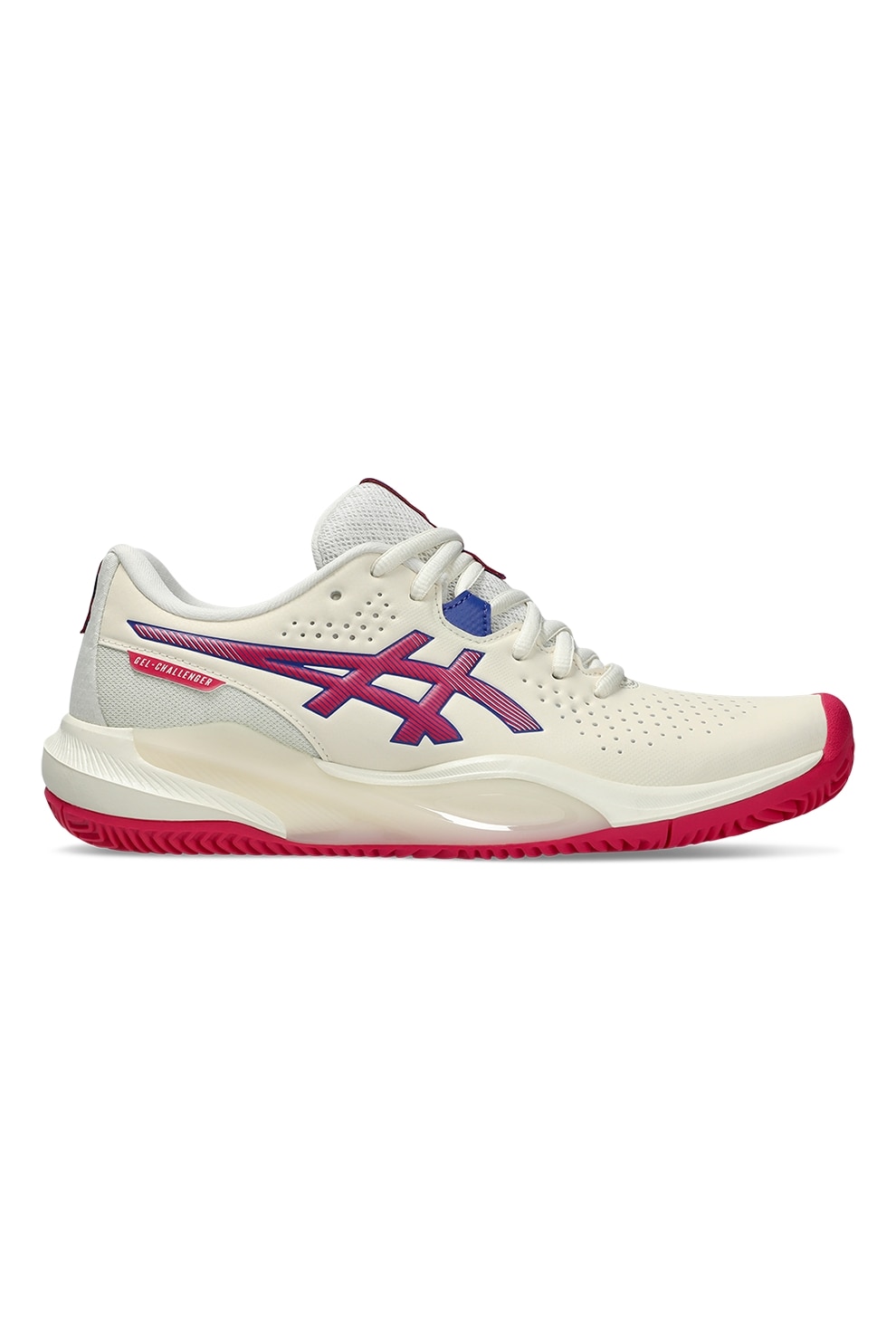 Asics,Pantofi pentru tenis Gel-Challenger 15, Visiniu, Alb fildes